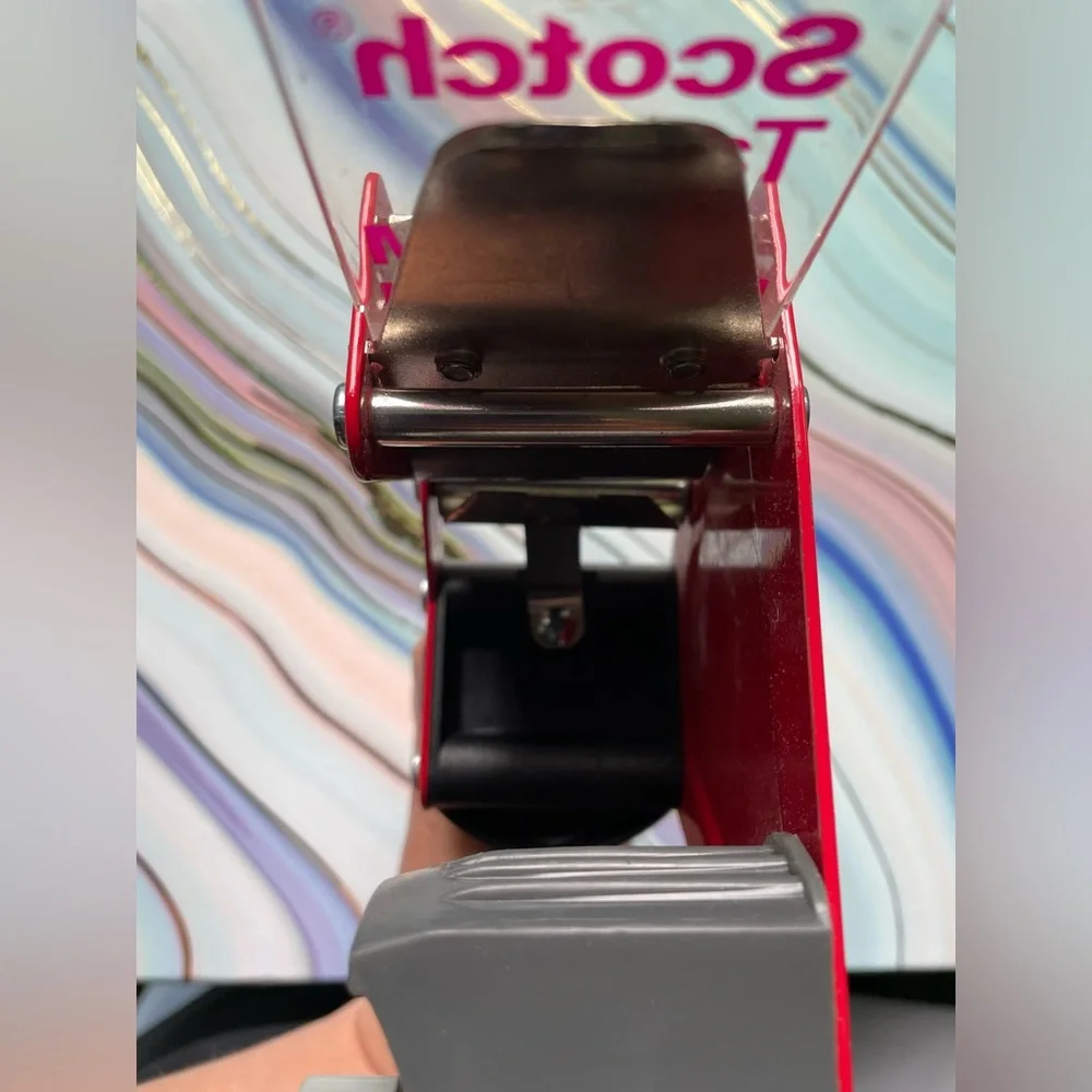 Scotch Red And Black Packing Tape dispenser / Box Sealer